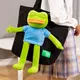 Sac fourre-tout en toile Pepe la grenouille triste pour femmes sac de dessin animé mignon sac en