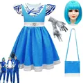 Robe de princesse Cosplay pour filles déguisement de carnaval Halloween déguisement de fête