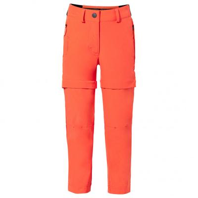 Vaude - Kid's Zip Off Pants Slim Fit - Zip-Off-Hose Gr 110/116 rot Image