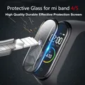 Verre de protection 3D pour Xiaomi Mi band 5 4 film de verre pour Mi band 5 bracelet de montre