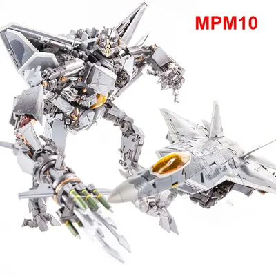 Transformation Film Jouets MPM10 MPM-10 KO Starscream Rouge Araignée Modèle D'avion Action Figure