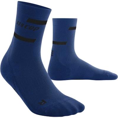 Cep Herren The Run Compression Mid Cut Socks blau