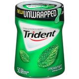 (Price/Case)Trident Spearmint Gum 50 Count 4 per case