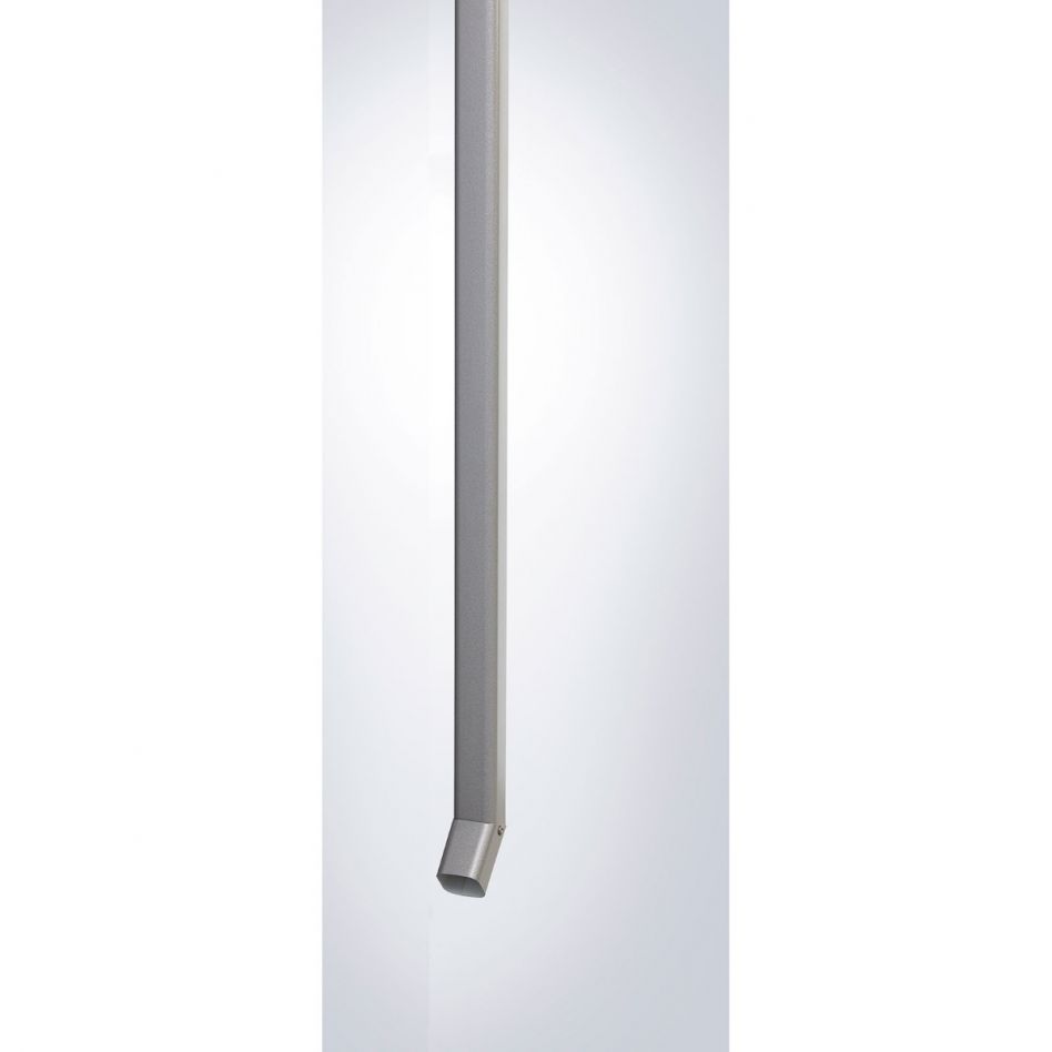 Biohort Regenfallrohr-Set Gerätehaus HighLine quarzgrau-metallic 2 Stk. Image