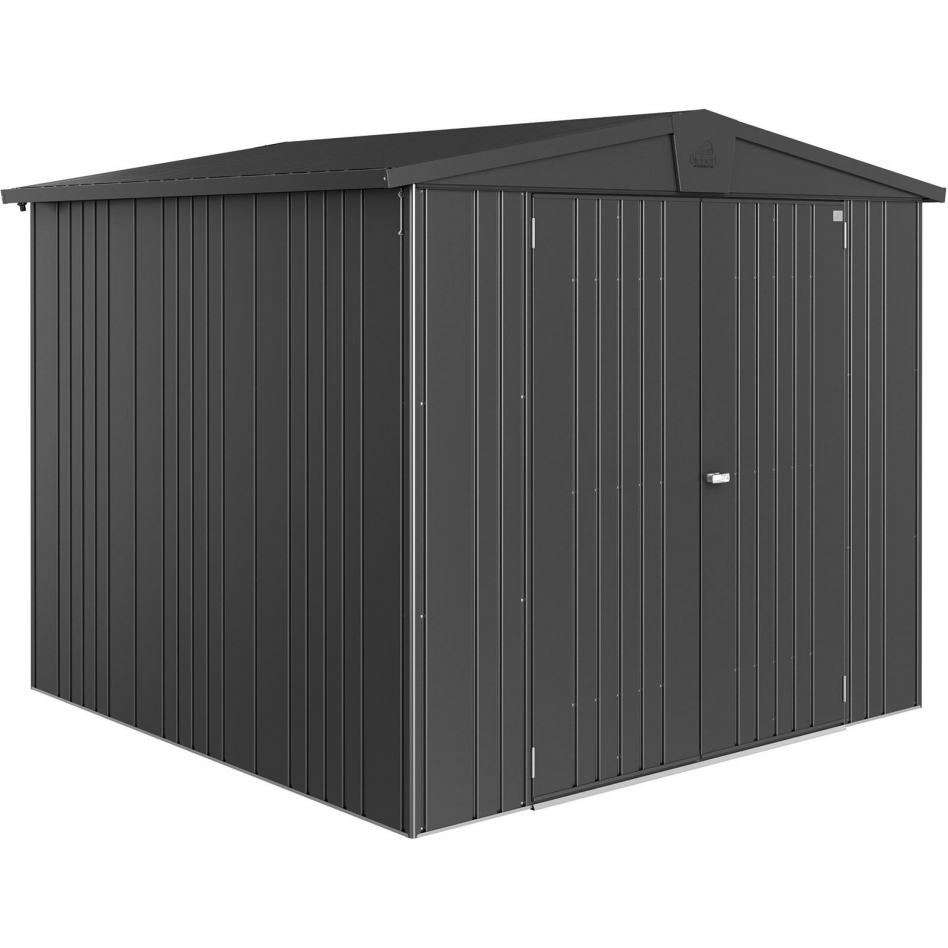 Biohort Gerätehaus Europa dunkelgrau-metallic Geräteschuppen, 4 (244x228 cm) Image