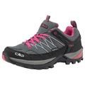 Wanderschuh CMP "Wmns Rigel Low Waterproof" Gr. 41, bunt (grey, fu x ia, ice) Schuhe Wanderschuh Outdoorschuh Schnürschuh Damen Outdoor- Wanderschuhe