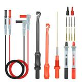 RANMEI Automotive Power Probe Test Leads Wire Insulation Piercing Clip Wiring Test Kit