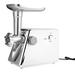ATR Arttoreal Heavy Duty Meat Mincer, electric Meat Grinder,3 Grinder Plates, 600w Power, Stainless Steel | 7.48 H x 17.09 W in | Wayfair