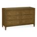 Birch Lane™ Deitrich 6 Drawer 54" W Dresser in Yellow | 34.5 H x 54 W x 20 D in | Wayfair 580D87FC5EE7433797004AB49B3A0FFA