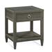 Birch Lane™ Deitrich 1 - Drawer Nightstand Glass in Gray | 28 H x 24 W x 22 D in | Wayfair 6D8304C0D050474FB6A2AB39D4C88BC1