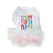 Small Dog Birthday Ballet Princess Dress Holiday Theme Dog Birthday Dress Doggie Cats Shirts Outfits Apparel Clothing