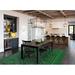 Green 0.08" x 72" L X 48" W Kitchen Mat - East Urban Home Fidler Kitchen Mat 72.0 x 48.0 x 0.08 D, Polyester | 0.08" H X 72" L X 48" W | Wayfair