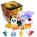 Halloween Squishy Toys Cute Pumpkin Ghost Party Favors Supplies Creative 12/24 Pcs TPR For Kids