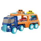 TureClos Steering Construction Truck Carrier Truck Car Toy Engineering Vehicles Play Car Toy Gifts for Boys Girls