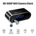 DFITO Camera Clock HD 1080P WiFi Camera Clock with Night Vision and Motion Detective Monitor Video Recorder Nanny Cam for Home Office Security