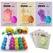 Jsbaby Christmas Birthday Gift for Kids Dinosaur Eggs Dinosaur Hatching Eggs Toys Hatching Dino Egg Grow in Water 30pcs Dino Smashers Eggs Kit Party Favors Best Christmas Halloween Gifts for Kids 3-12