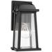 Millworks by Z-Lite Black 1 Light Outdoor Wall Sconce