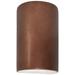 Ambiance 12 1/2" High Copper Cylinder Outdoor Wall Sconce