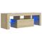 vidaXL TV-Schrank mit LED-Leuchten Sonoma-Eiche 120x35x40 cm