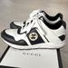 Gucci Shoes | Auth Gucci Gg Sneakers Size 37 With Box | Color: Black/White | Size: 37eu