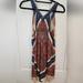 Anthropologie Dresses | Anthropologie Leifnotes Paisley Boho Swing Dress Size Xs | Color: Blue/Red | Size: Xs