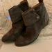 Nine West Shoes | Nine West Vintage America Collection, Gray Leather Ankle Boots. Size 8 | Color: Gray | Size: 8