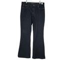 Ralph Lauren Jeans | Lauren Jeans Co. Stretch Mid Rise Contemporary Bootcut Denim Jeans Black Size 8 | Color: Blue | Size: 8