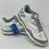 Adidas Shoes | Adidas Womens Freak X Carbon Mid Metal Baseball Softball Cleats Size 9 | Color: White | Size: 7.5