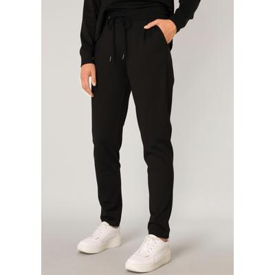 Sweathose BASE LEVEL "YOAN", Damen, Gr. 38, N-Gr, schwarz, Sweatware, Obermaterial: 60% Viskose, 35% Polyamid, 5% Elasthan, casual, 3/4-Länge, Hosen Image