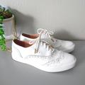 Kate Spade Shoes | Kate Spade White Oxford Sneakers | Color: White | Size: 7 - 7.5