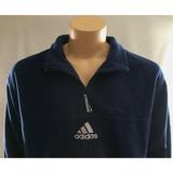 Adidas Shirts | Adidas Vintage 90's Sweatshirt Men's Size X-Large Fleece 1/4 Zip Jacket | Color: Blue | Size: Xl