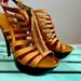 Jessica Simpson Shoes | Jessica Simpson Heels. Size 9.5 | Color: Black/Tan | Size: 9.5