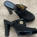 Coach Shoes | Coach Shoes Coach Black Jodey Suede Mule Heels | Coach Shoes | Color: Black | Size: 8.5