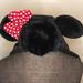 Disney Accessories | Minnie Mouse Hat | Color: Black/Red | Size: Os