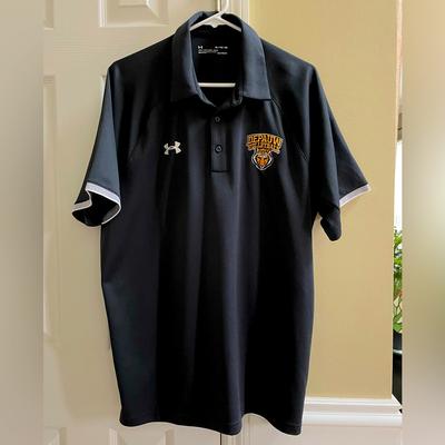 Under Armour Shirts | Depauw University Under Armour Polo | Color: Black/Gold | Size: Xl