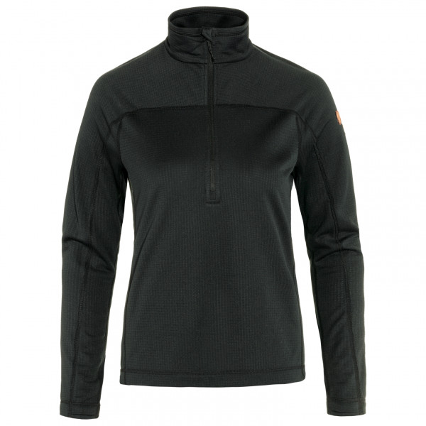 Fjällräven - Women's Abisko Lite Fleece Half Zip - Fleecepullover Gr M schwarz