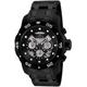 Invicta Men's 'Pro Diver' Quartz Stainless Steel Diving Watch, Color:Black (Model: 25334)