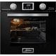 Kaiser Grand Chef Single Electric Oven | Built-in Multi 10 Function Black Oven