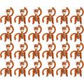Quickdraw 24 x Inflatable Monkey 58cm Blow Up Novelty Animal Jungle Safari Party Decoration Prop