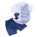 zuwimk Baby Boy Outfits Baby Boy Sleeveless Hooded Top Vest T-Shirt Short Set Toddler Boy Outfit Summer Clothes Tracksuit White