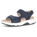 Sandale GABOR ROLLINGSOFT Gr. 41, blau (dunkelblau) Damen Schuhe Sandalen