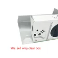 Boîte à couvercle transparent pour console de jeu Xbox Series S XSS stockage d'affichage
