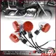 Clignotant de moto 12V 21W clignotant avant et arrière pour Honda Shadow 400 750 VT750 VT VTX feu