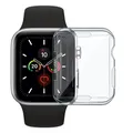 Coque TPU souple pour Apple watch protecteur d'écran pour Apple Watch série 7 6 SE 5 4 3 45MM 41MM