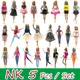 NK-Tenues de mode beurre pour Barbie robe décontractée chemise jupe vêtements de maison de