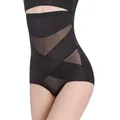 Culotte Taille Haute pour Femme Soutien de la Taille Vêtement Amincissant Rehausseur de Fesses 4