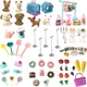 NK-Accessoires de course pour fille meubles de maison lit de bébé miroir chaussures pour Barbie