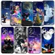 Disney-Coque de téléphone en silicone noir feux d'artifice Minnie Xiaomi Redmi Note 12 11 11T 11S