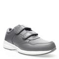 Propet Lifewalker Strap Walking Shoe - Mens 11.5 Grey Walking X