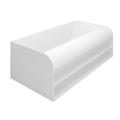CASAINC 69" x 36" Solid Surface Stone Freestanding Soaking Bathtub Solid Surface | 22 H x 68.98 W x 36 D in | Wayfair CA-S12MW-69